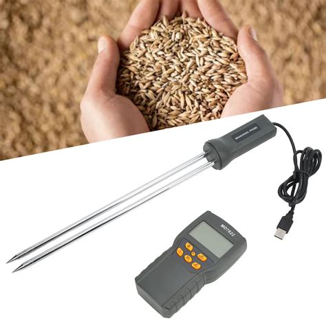 YIGZYCN Digital Flour Moisture Meter Wheat Corn Soya Bean 